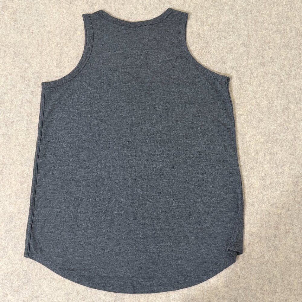 Athleta Gray Performance Tank Top Modal Blend Athletic Sleeveless Small - Picture 2 of 8